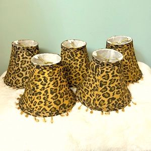 Mini Animal fabric print lamp shades